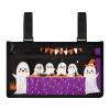 YUVAMAGIMO Ghost Party Wheelchair Accessories for Seniors Practical Wheelchair Storage Bags Lightweight and Heavy Duty Wheelchair Armrest Pouch for Walkers, Rollators, Scooters view 1