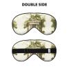 Building with Roman Olive Branch Double-Sided Sleep Eye Mask, Comfort Soft Blindfold with Adjustable Strap, Block Out Light view 2