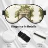 Building with Roman Olive Branch Double-Sided Sleep Eye Mask, Comfort Soft Blindfold with Adjustable Strap, Block Out Light view 4
