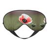 Beautiful Poppy Flower Ink Double-Sided Sleep Eye Mask, Comfort Soft Blindfold with Adjustable Strap, Block Out Light view 1