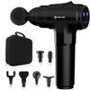 AERLANG Massage Gun, Deep Tissue Muscle Back Massage for Athletes Pain Relief, Percussion Massager with 6 Massages Heads & 20 Speed Fathers Birthday Day Gifts from Daughter Portable Back Massager Gun view 1
