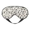 Bone and paw Print Double-Sided Sleep Eye Mask, Comfort Soft Blindfold with Adjustable Strap, Block Out Light view 1
