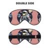 Astronaut on The Moon Double-Sided Sleep Eye Mask, Comfort Soft Blindfold with Adjustable Strap, Block Out Light view 2