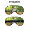 Cartoon Frog Double-Sided Sleep Eye Mask, Comfort Soft Blindfold with Adjustable Strap, Block Out Light view 2