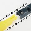 2 in 1 Mesh Cleaner Brush Double-Sided Window Screen Dust Removal Extendable Multifunctional Screen BrushExtendable 2 in 1 Mesh Cleaning Brush (Yellow) view 4