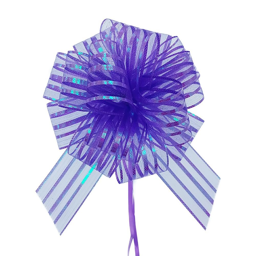 20 Pieces Pull Bow Mixed Color Large Gift Bows, Easter Gift Wrap Pull Bows, Ribbon Pull Bows for Christmas Wedding Baskets Valentine's Day Bows Multicolor Ribbon Bow for Gift Wrapping