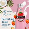 Thai Coco - Strawberry Coconut Milk Drink with Nata De Coco - 9.8 fl. oz. 4 Pk view 3