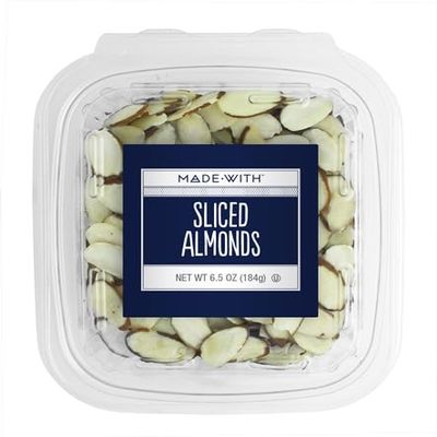 NineLife Basics M.ade With Sliced Almonds Tub 6.5 oz (Pack of 12)