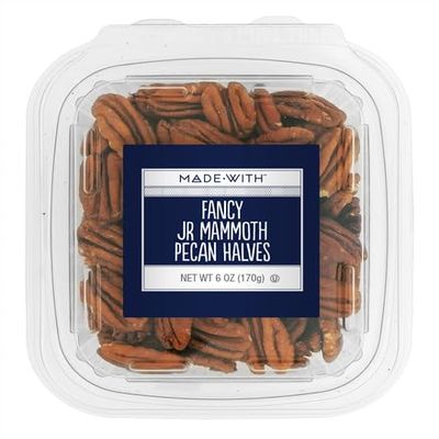 NineLife Basics M.ade With Pecan Halves Tub 6 oz (Pack of 12)