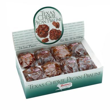 Lammes Candies Texas Chewie Pecan Pralines