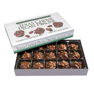 Lammes Candies Texas Chewie Pecan Pralines