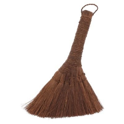 AUTSUPPL 1pc Small Cleaning Broom Tool Compact Palm Broom for and Removing Debris Natural Material for Household Use and Space-Saving Cleaning