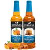 Syruvia Sugar-Free Holiday Syrup Duo - Pumpkin Spice & Caramel - 25.4oz - 0 Calorie - 2-Flavor Holiday Gift Set, Gluten-Free, Kosher (2-Pack) view 1