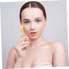 SOESFOUFU 2pcs Gua Horn Scraping Plates Set for Facial Massage Eye Care and Natural Cow Horn Tools for Skin Tightening and Relaxation Random Style view 4