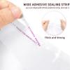 Clear Resealable Cellophane Plastic Bags Self Adhesive for Packaging Shirts, Clothing and Products,50 Pcs 14x20 Inches Self Sealing Cellophane Bags view 3
