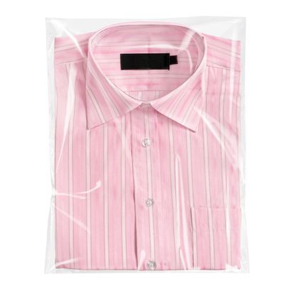 Clear Resealable Cellophane Plastic Bags Self Adhesive for Packaging Shirts, Clothing and Products,50 Pcs 11x15 Inches Self Sealing Cellophane Bags