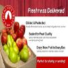 Capital City Fruit Signature Fresh Fruit Gift Basket with Apples, Pears, Crackers, Honey and Nuts (Congratulations) view 3
