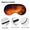 Sleep Mask Roaring Flame Light Blocking Sleeping Eye Mask, Eye Cover with Adjustable Strap Eye Sleep Shade Cover view 3