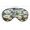 Sleep Mask Camomile Pattern Light Blocking Sleeping Eye Mask, Eye Cover with Adjustable Strap Eye Sleep Shade Cover view 2