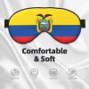 Sleep Masks Silky Flag of Ecuador Eye Cover Soft Satin Blindfold Elastic for Women Man Travel Nap - Silent Night Stars view 3