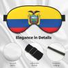 Sleep Masks Silky Flag of Ecuador Eye Cover Soft Satin Blindfold Elastic for Women Man Travel Nap - Silent Night Stars view 4
