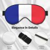 Sleep Masks Silky French Flag Eye Cover Soft Satin Blindfold Elastic for Women Man Travel Nap - Silent Night Stars view 4