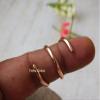 100% Solid Pure Copper finger splint rings | Arthritis Ring For Unisex | Splint Ring for PIP or DIP Joint | Arthritis Copper Ring Ladies Fingers Thumb Jewelry | Joints Fingers Thumb Ring, (4.5) view 3