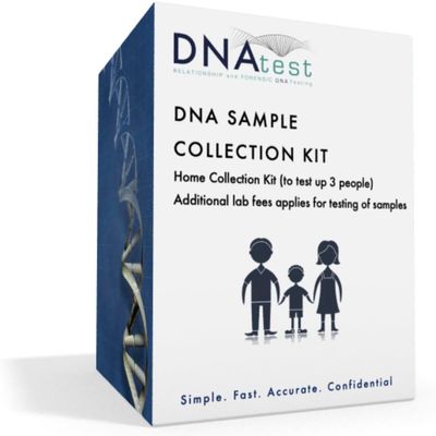 NineLife Basics DNA Maternity Testing for Child and Mother, Next-Day Results, Over 99.999% Confidence, All Fees Included, Includes Overnight Return Shipping to Lab