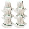 20oz Heavy Mop Replace Head, 6 Pack Commerical Replacement Mopmop Head ReplacementReusable Mop Head Refills-Replacement Mop Heads Suitable for Heavy Commercial Industrial Residential Areas view 1