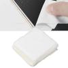 100PCS Microfiber Cleaning Cloth, 6 Inch White Anti Static Dusting Cloth Cleaning Cloth for Glasses Lens Eyeglasses Cameras Screens view 3