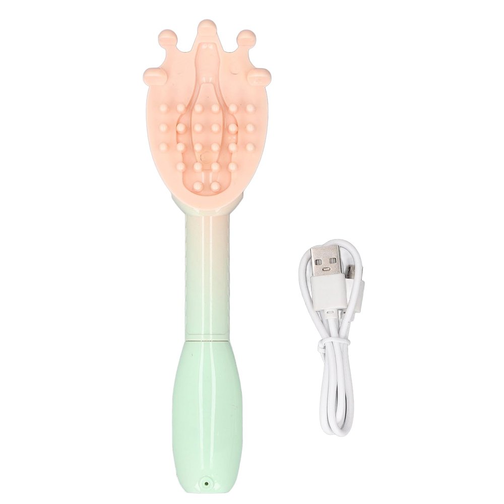 GLOGLOW Electric Back Scratcher, 7.5 to 17.7in Extendable Back Scratcher Vibration Telescoping Back Body Massager Itch Reliever Tool for Adults Husband Friend Men Women(Gradient Color)