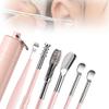 CAJDEOPYE Earwax Cleaner Tool Set,2024 Upgrade Stainless Steel Ear Cleaner Sets,Household Portable Manual Ear Wax Removal Kit for Men and Women /1460, Pink, 464895 view 1