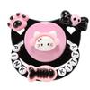 CutiePlusU Adult Sized Pacifier Dummy for Adult DIY Handmade Adult Pacifiers- Pink Kitten view 1