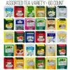 GB PRIME Ahmad Premium Tea Sampler Assortment Gift Box | 60 count | Prime Tea Variety - Earl Grey, Black, Fruit, Citrus, Green, Herbal, Strawberry and more view 2