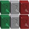 Buffalo Plaid Wrapping Paper - 240 Sheets, Red, Green, White, Black - 20x20 inch - Gift Wrapping, DIY Gift Bags, New Year Decor view 1