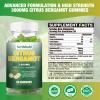 2 Pack Citrus Bergamot Gummies -3000MG Citrus Bergamot Extract Cholesterol Lowering Supplement for lmmune Support Healthy Anti-Aging, Hight Cholesterol Vegan Gummy 120 Counts Lime Flavor view 2