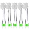 KOPBTBOY Baby Toothbrush Heads Compatible with Papablic BabyHandy/Toddler Sonic Electric Toothbrushes, Compatible with Brush-Baby BabySonic/Seago SG902/SG602, 5 Pack (18-36 Month) view 1