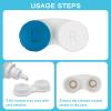 Aoutrow 16 Pack Contact Lens Case Box, Mini Contact Lens Case, Colorful Bulk Box Holder Container view 3