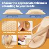 ZAIWOO Arch Support Inserts Women for Flat Feet, Gel Arch Inserts for Plantar Fasciitis Relief, Non-Slip Arch Support Pads, Two-Option of Different Heights view 3