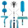 CXU 20 Foot Fan Cleaner High Ceiling 2 Cobweb Dusters with Extension Pole(12ft) view 3