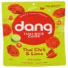 Dang Thai Chili and Lime Rice Chips, 3.5 OZ view 1
