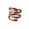 100% Solid Pure Copper finger splint rings | Arthritis Ring For Adjustable | Splint Ring for PIP or DIP Joint | Arthritis Copper Ring Ladies Fingers Thumb Jewelry | Joints Fingers Thumb Ring, (ADJUSTABL:4-6) view 1