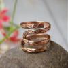 100% Solid Pure Copper finger splint rings | Arthritis Ring For Adjustable | Splint Ring for PIP or DIP Joint | Arthritis Copper Ring Ladies Fingers Thumb Jewelry | Joints Fingers Thumb Ring, (ADJUSTABL:7-9) view 3