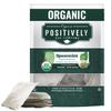 Organic Positively Tea Company, Spearmint Leaf Herbal Tea Bags, 100 Count, Eco-Friendly Tea Bags, Non-GMO view 1