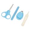 Baby Nail Scissors, Baby Nail Clippers 4 in 1 Baby Nail Care Set Kids Nail Clippers with Cute Case,Baby Nail Clipper,Scissor,Nail File & Tweezer for Newborn,Infant,Toddler,Kids view 4