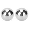 Baoding Balls, Metal Balls Solid 304 Stainless Rehabilitation Exercise Fitness Massage Tool 2Pcs Hand Steel Ball Steel Balls 50mm Dia view 2