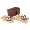 Baoding Balls, Metal Balls Solid 304 Stainless Rehabilitation Exercise Fitness Massage Tool 2Pcs Hand Steel Ball Steel Balls 50mm Dia view 3