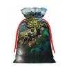 AOLXDE Norway Islands Drawstring Christmas Gift Bags Gift Packaging Pouches Party Supplies Goodie Bags Bag view 2