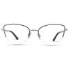 2SeeLife Premium Metal Cat Eye Reading Glasses for Women  NarrowMedium Fit, Durable & Sturdy Frame, Cateye Readers, Black, +2.00 view 1