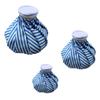 3 Pack Cold Therapy Pain Relief Ice Water Bag Set - 10.5" (70oz), 9" (44oz), 6.25" (14oz) BPA Free, Leakproof, Stylish Design for Headache, Pain Relief, Bruises by Dependable Industries (Blue) view 1